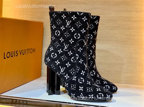 louis vuitton silhouette ankle boot|louis vuitton monogram ankle boots.